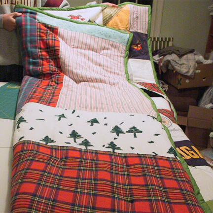 04it-back.jpg - The back of the previous quilt -- pieced from flannel pajamas!