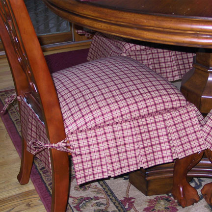 06an-chairskirts.jpg - For this project, I added the piped and pleated skirts to the already re-covered seat cushions.